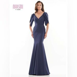 Women's Blue Evening Gown/ Mother of the Bride
